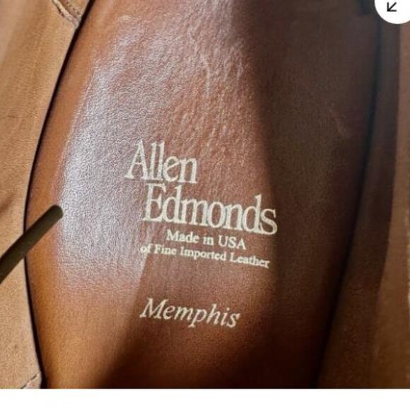 Allen Edmonds Memphis Oxford Cap Toe Dress Shoes Men's 10 D - Picture 3 of 7